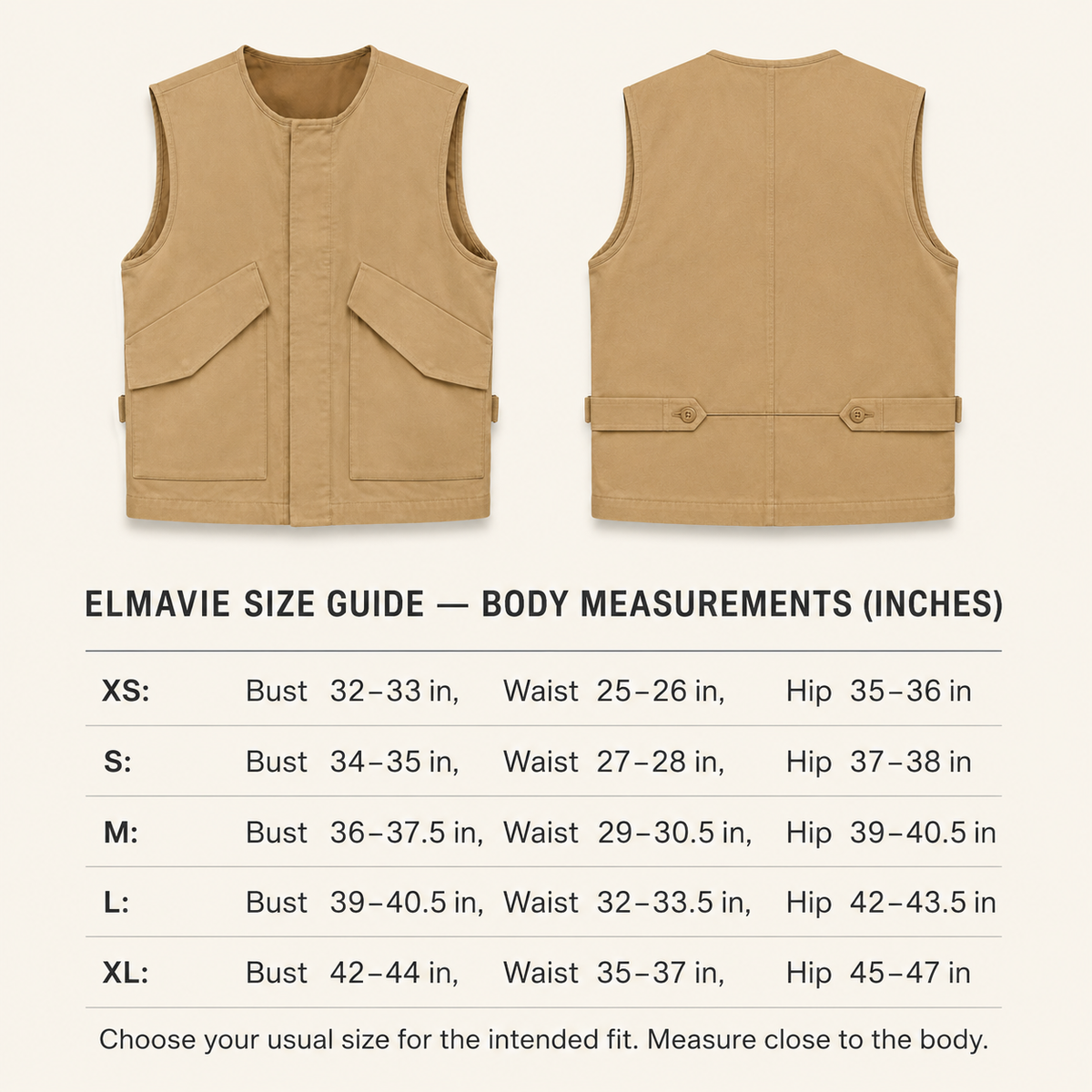 Foldback Utility Vest