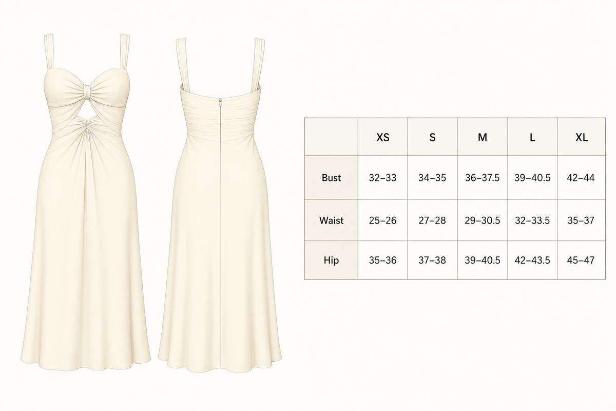 Sunfold Midi Dress
