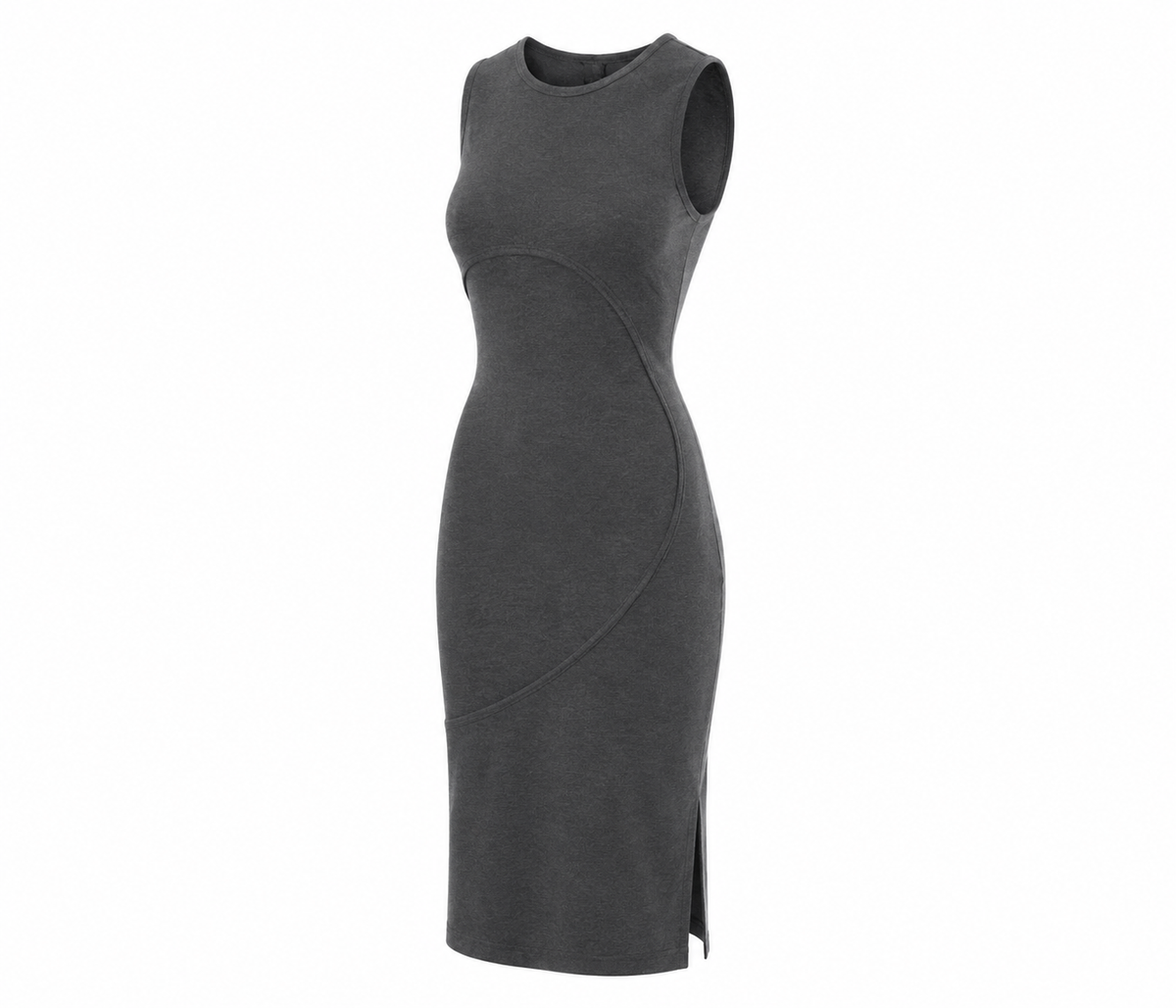 Orbit-Seam Tank Dress
