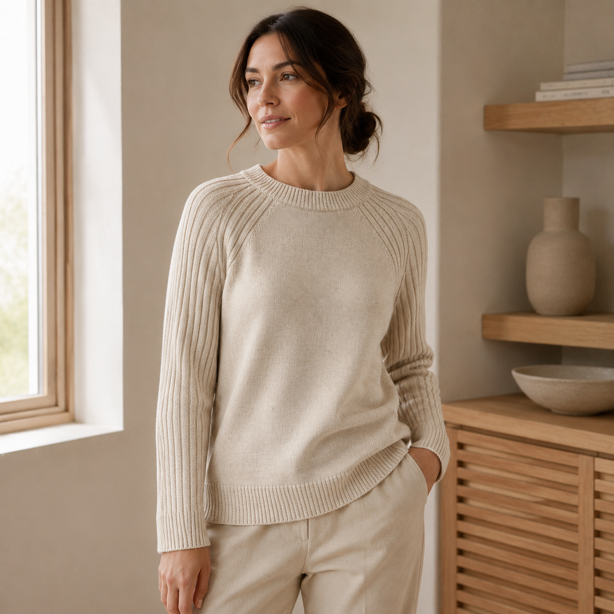 Quiet-Ridge Crew Sweater