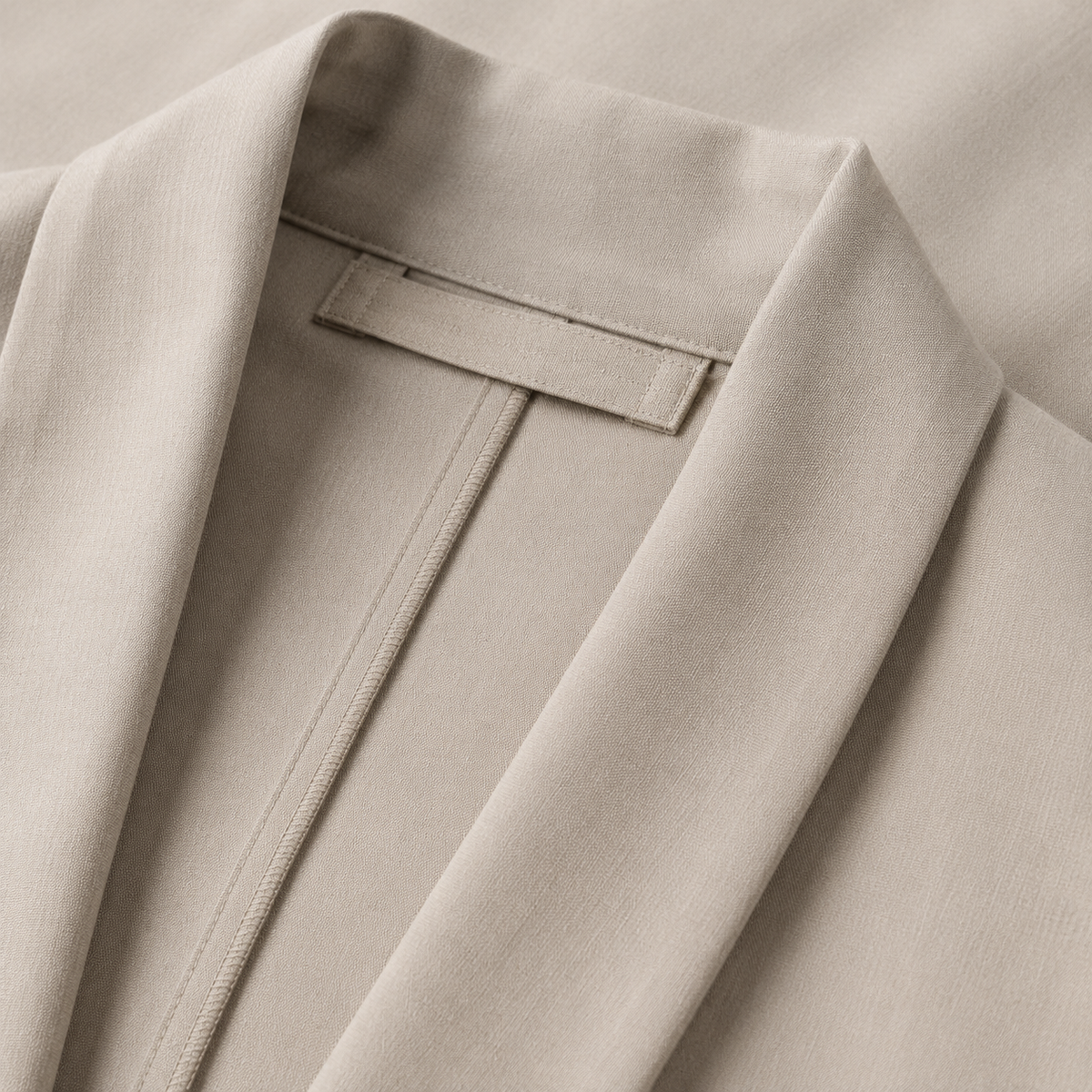 Drape-Loop Open Jacket