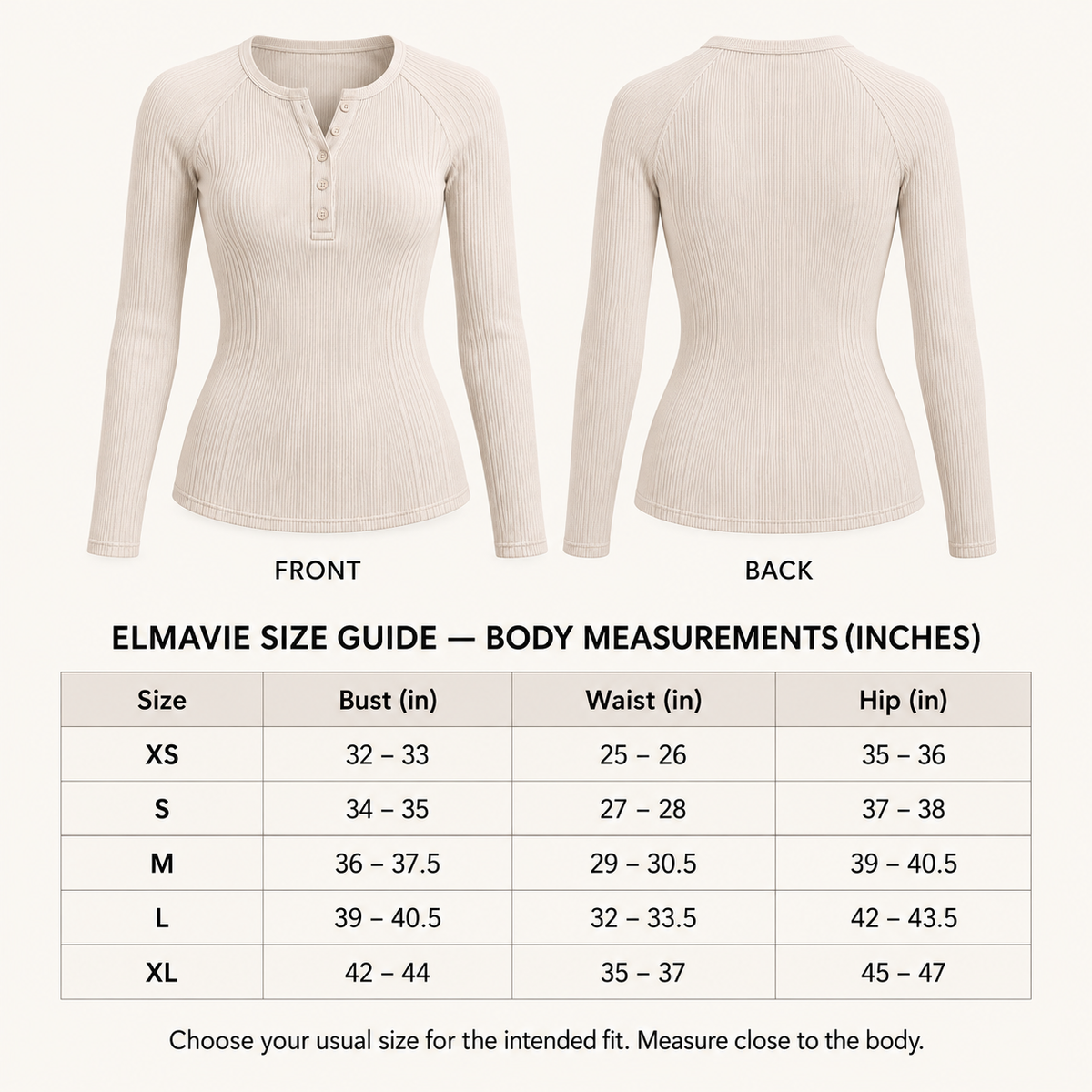 Contour Rib Henley