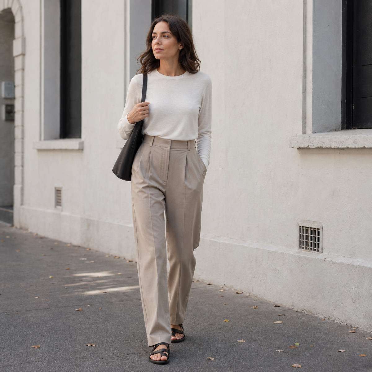 Pivot-Pleat Trousers