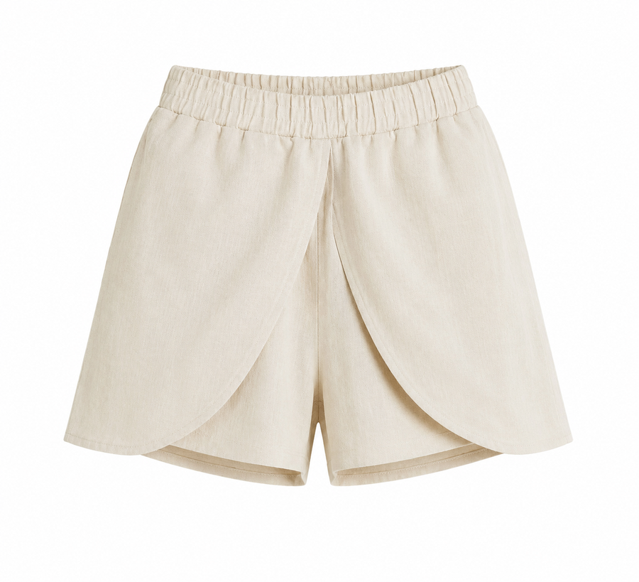 Split-Panel Pull-On Shorts